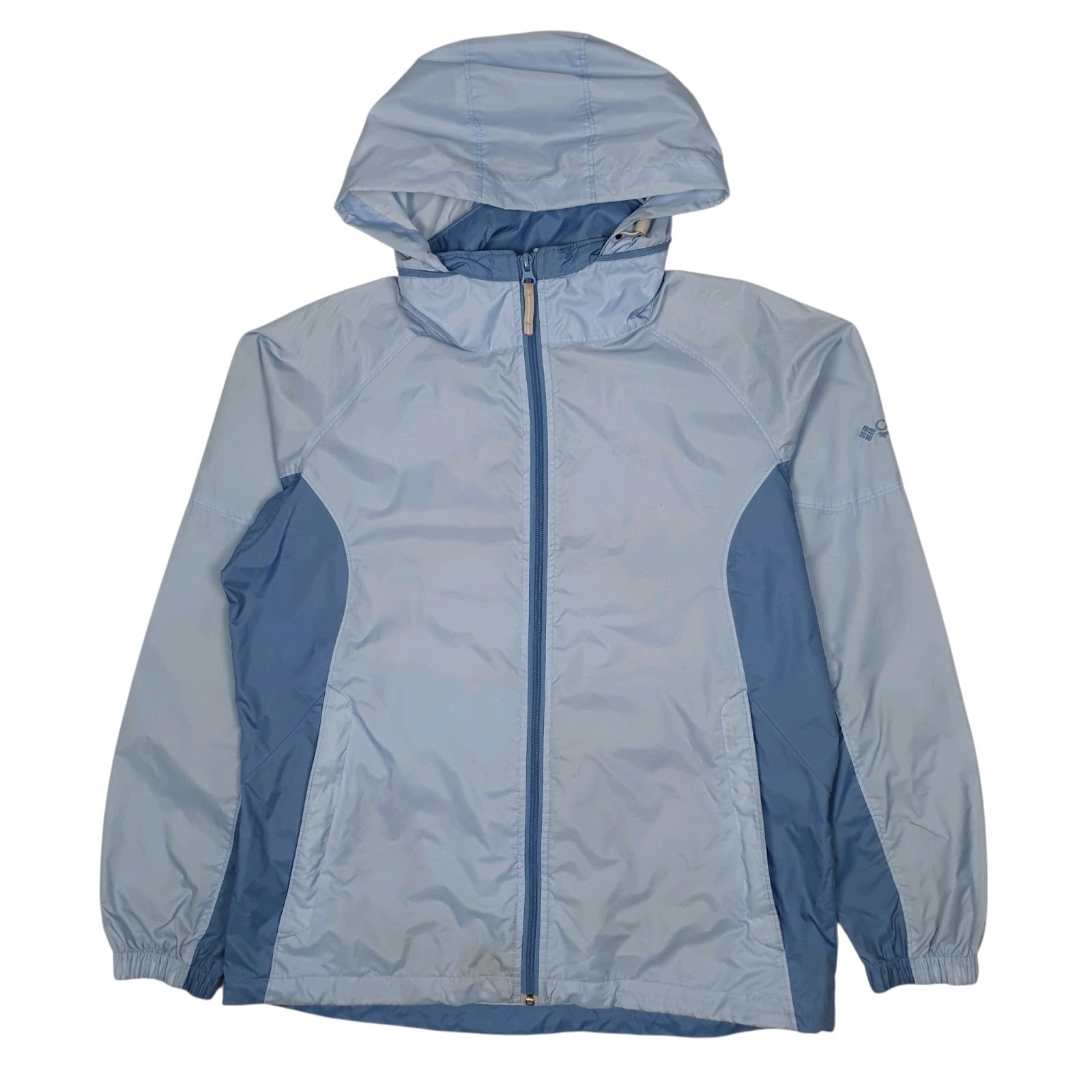 Womens Blue Columbia Sportswear Company Packable  Coat