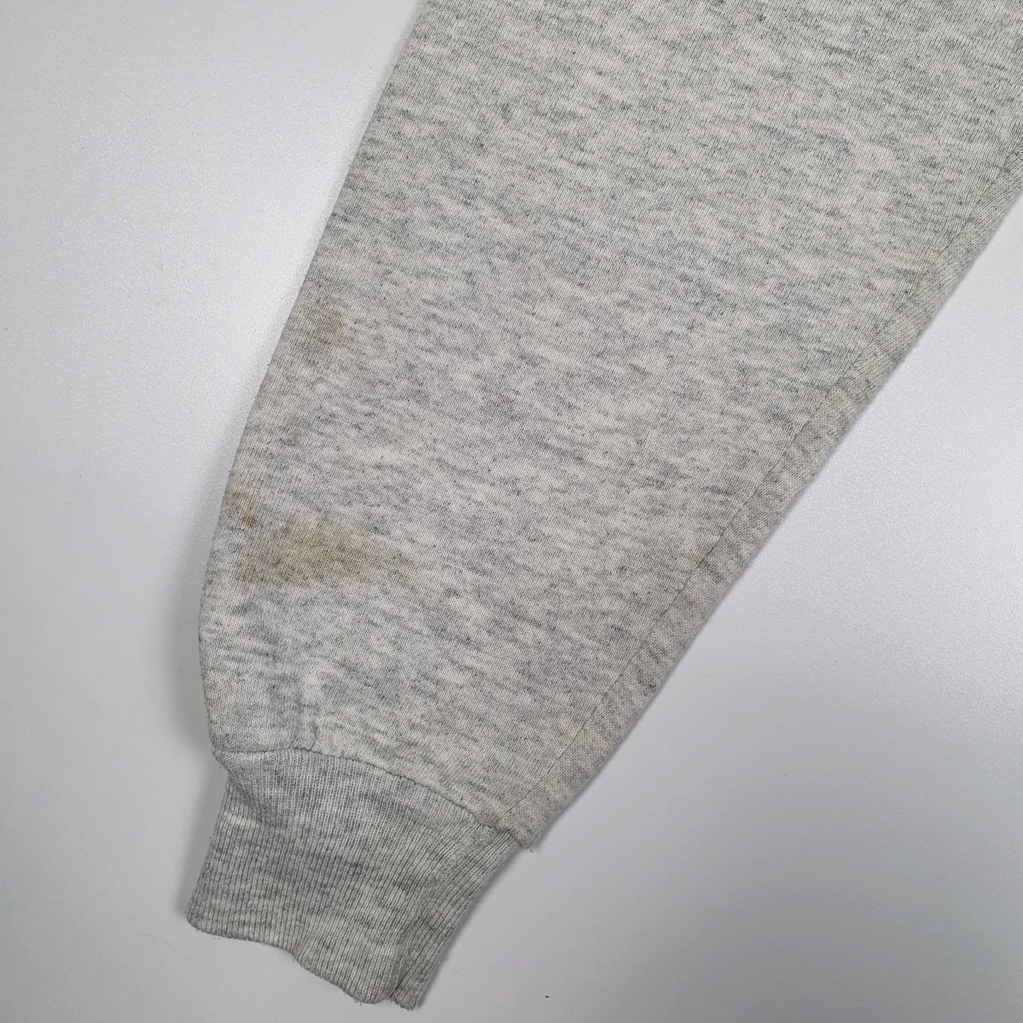 Mens Grey Jerzees Vintage 1980s Made In USA Nature Hunting Dogs Crewneck Jumper