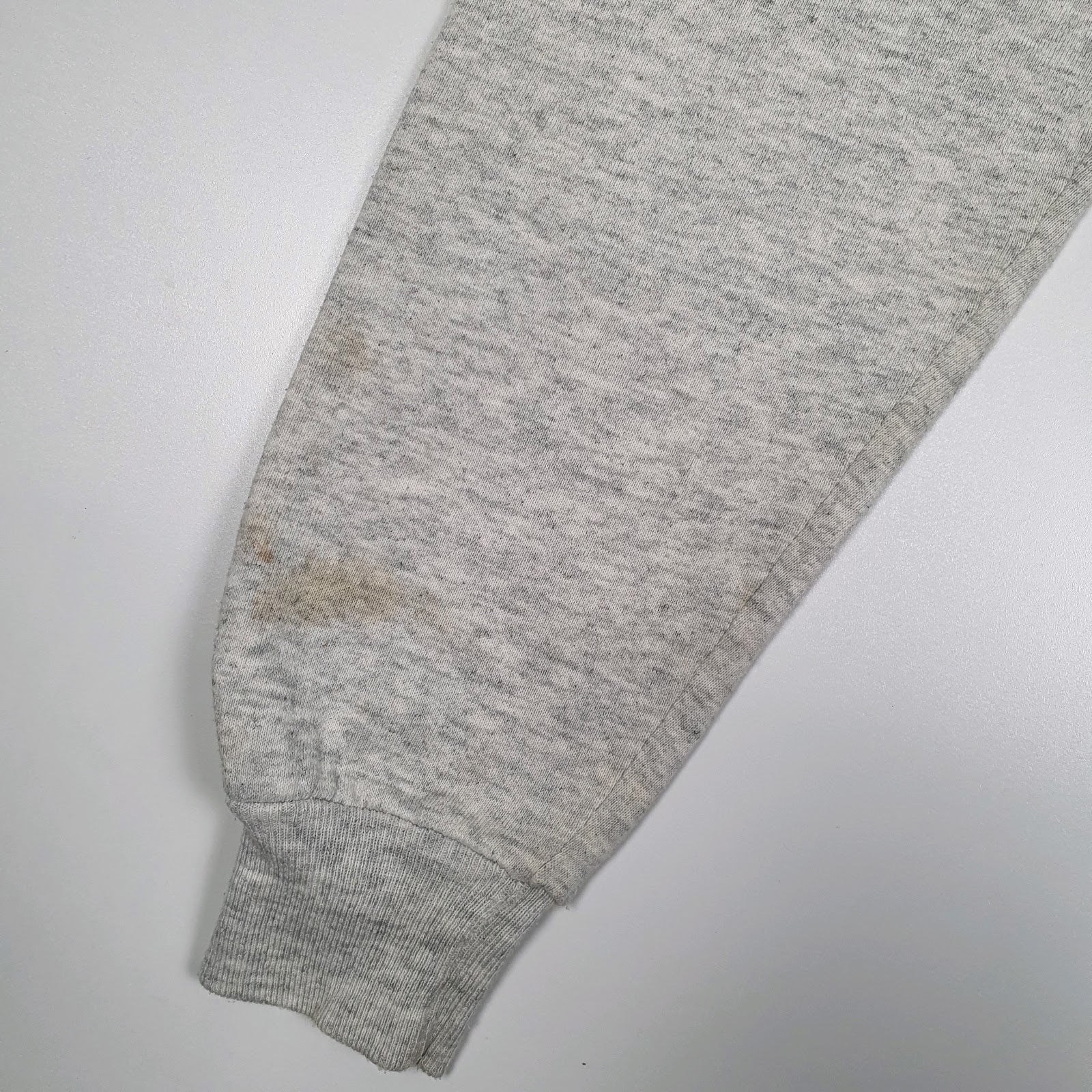 Mens Grey Jerzees Vintage 1980s Made In USA Nature Hunting Dogs Crewneck Jumper