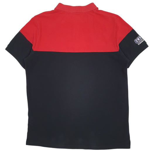 Mens Black Kappa   Polo Shirt