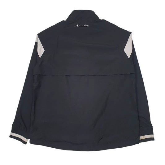 Mens Black Champion Red Storm Athletics  Coat