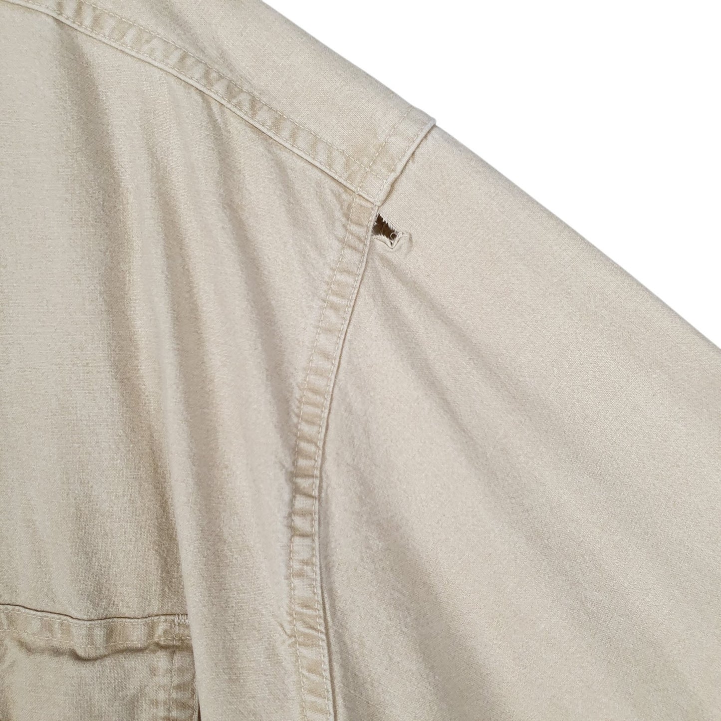 Mens Beige L.L.Bean   Shirt