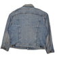 Mens Blue Lee Vintage 1980s Rider  Coat
