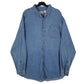 Mens Blue L.L.Bean Denim Long Sleeve Shirt