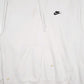 Mens White Nike  Hoodie Jumper