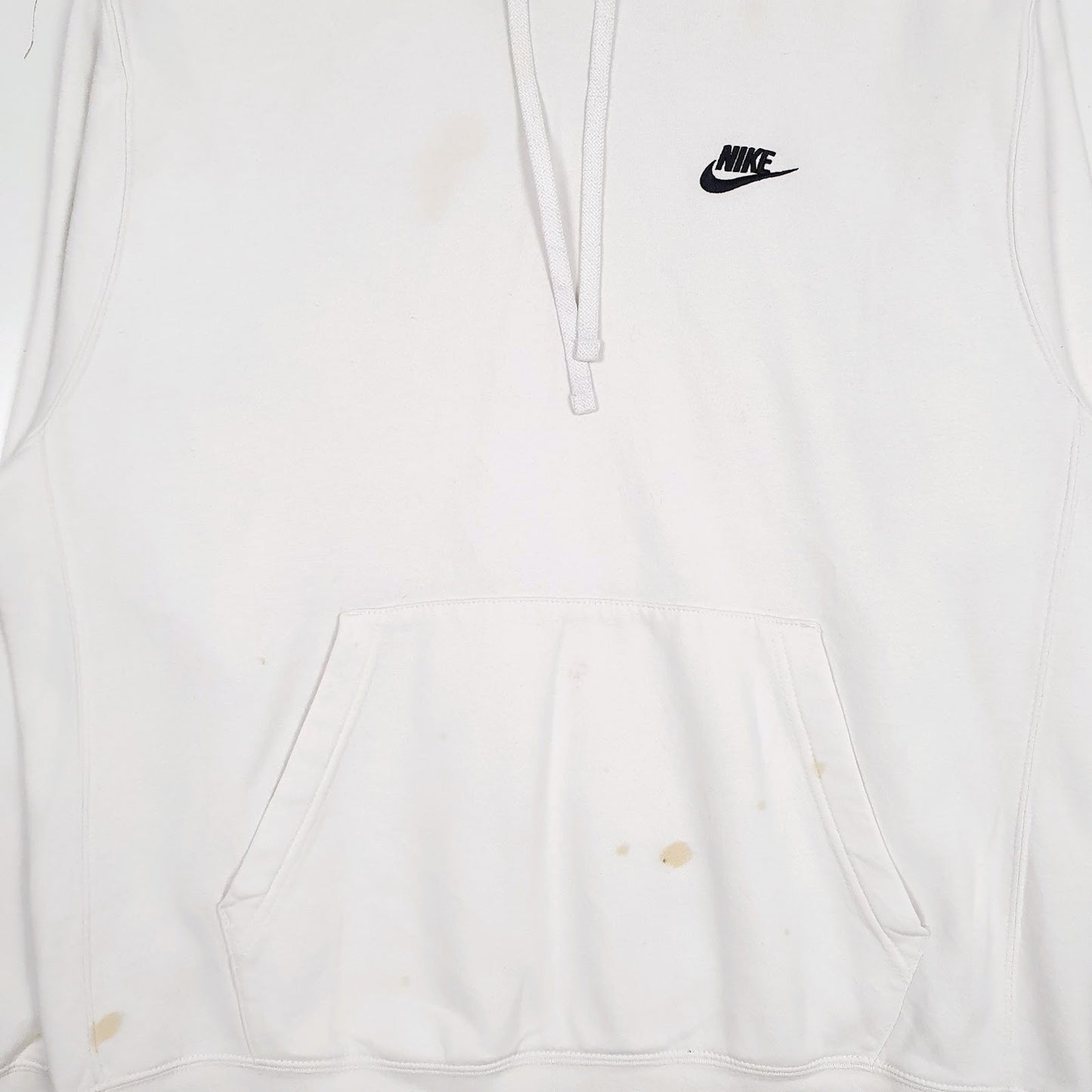 Mens White Nike  Hoodie Jumper