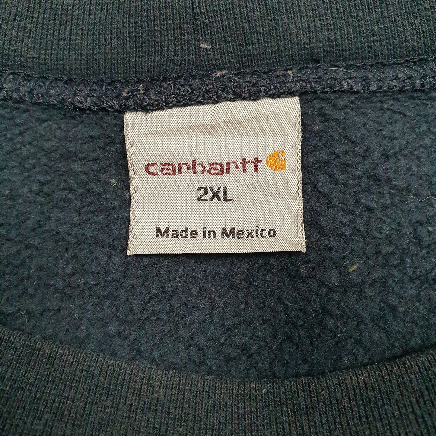 Mens Navy Carhartt  Crewneck Jumper