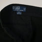 Mens Black Polo Ralph Lauren Andrew Pant Double Pleated  Trousers