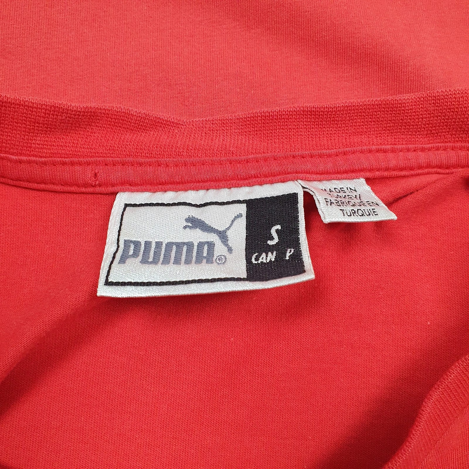 Mens Red Puma   T Shirt