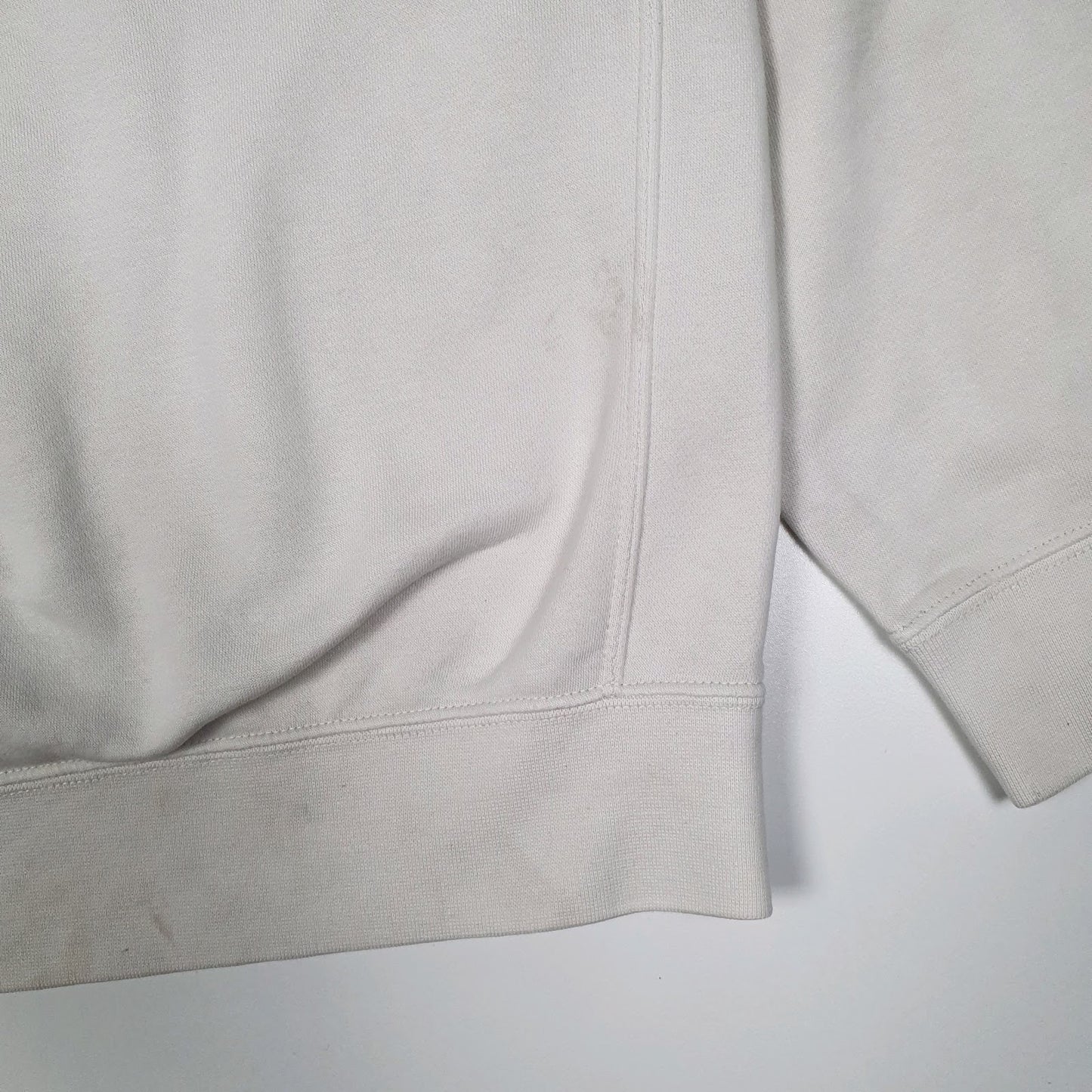 Mens Cream Nike  Crewneck Jumper