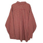 Mens Red L.L.Bean Flannel  Shirt
