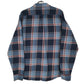 Mens Blue Eddie Bauer Flannel  Shirt