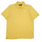 Mens Yellow Kappa  Short Sleeve Polo Shirt