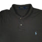 Mens Grey Polo Ralph Lauren  Hoodie Polo Shirt