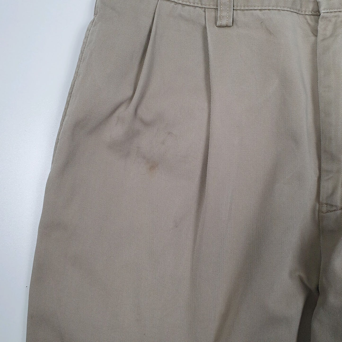 Mens Beige Polo Ralph Lauren Hammond Pant Double Pleated  Trousers