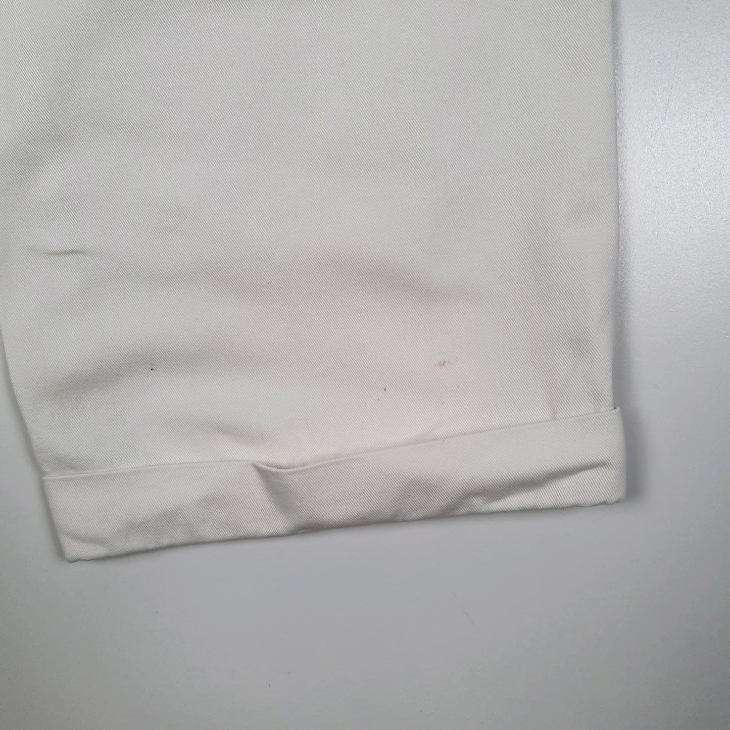 Mens White Polo Ralph Lauren Phillip Pant Vintage 90s  Trousers