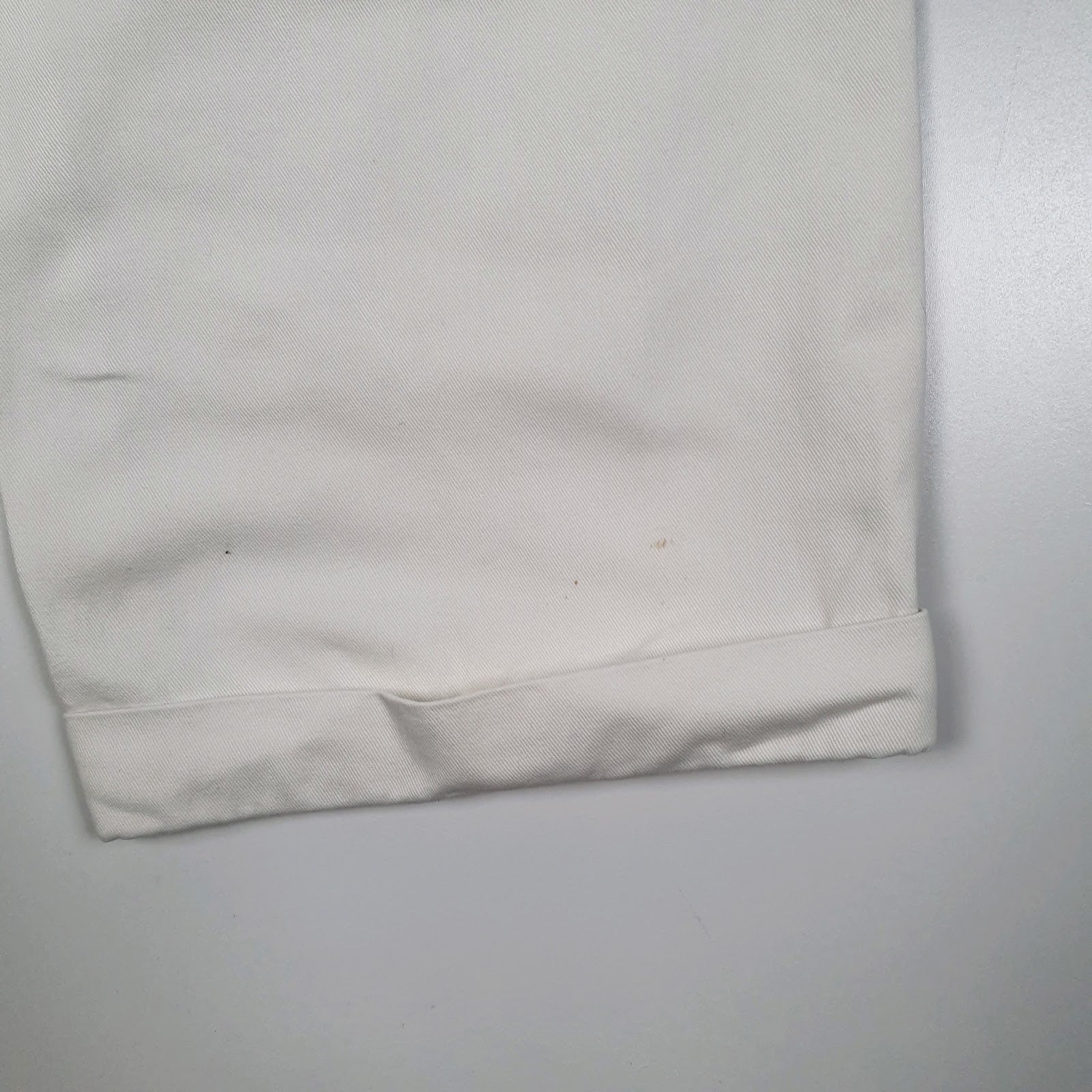 Mens White Polo Ralph Lauren Phillip Pant Vintage 90s  Trousers