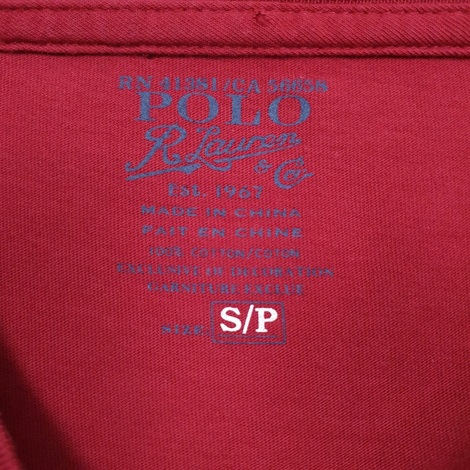 Mens Grey Polo Ralph Lauren   T Shirt