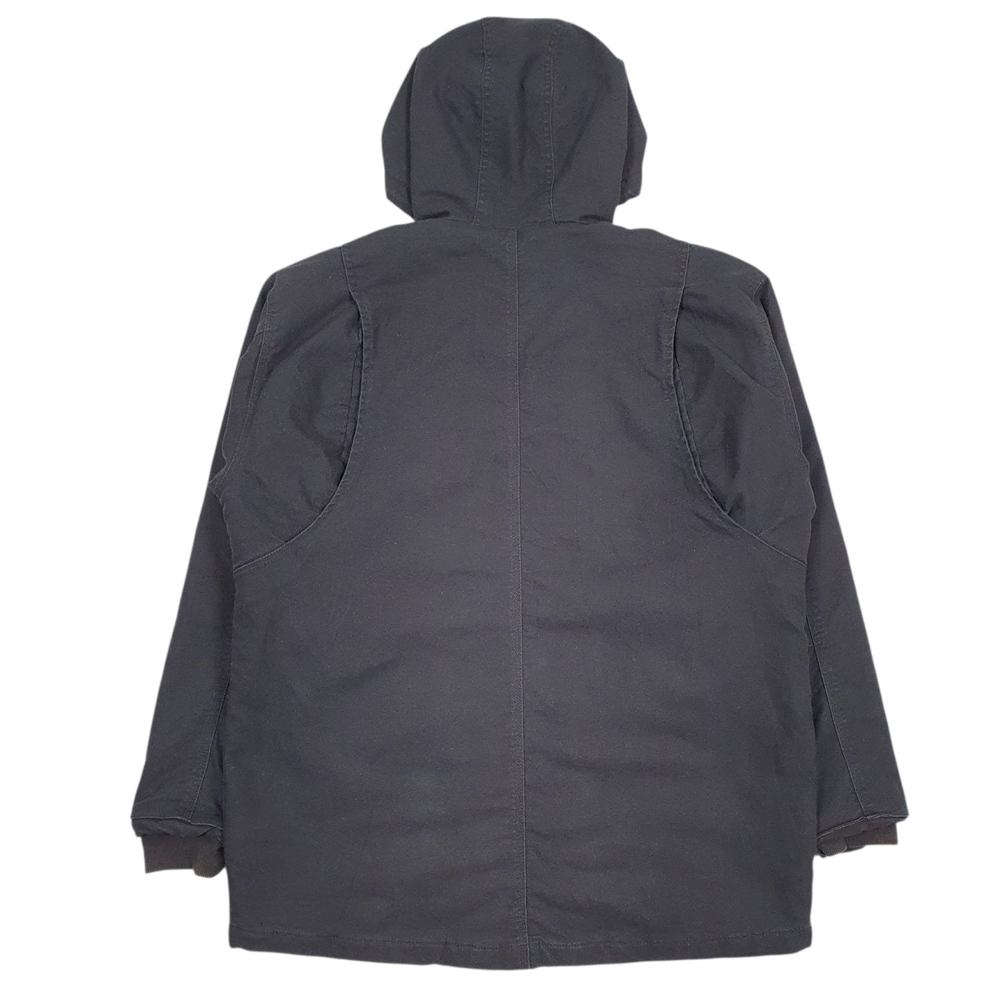 Mens Grey Wrangler Sherpa Lined  Coat
