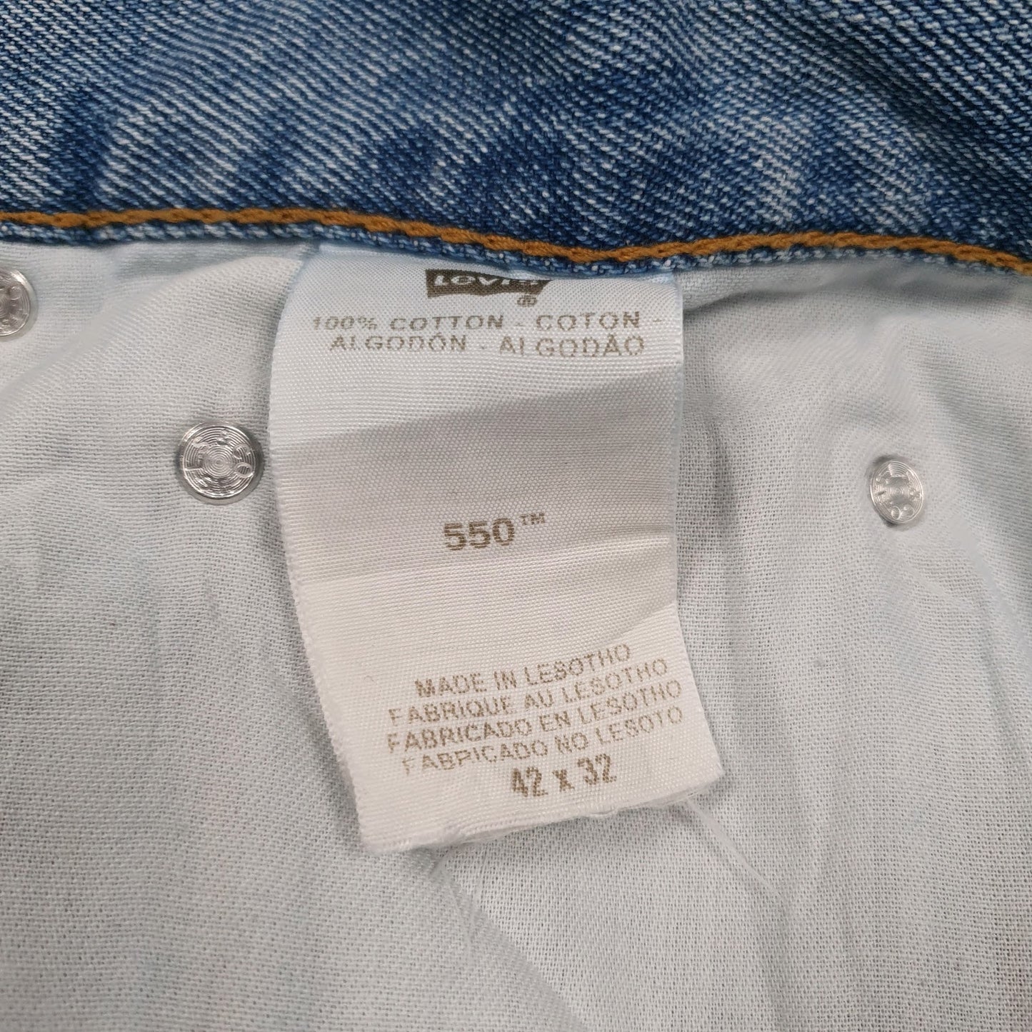 Mens Blue Levis   Jeans