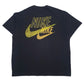 Mens Black Nike Spellout Loose  T Shirt