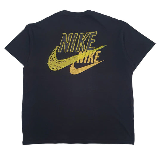 Mens Black Nike Spellout Loose  T Shirt