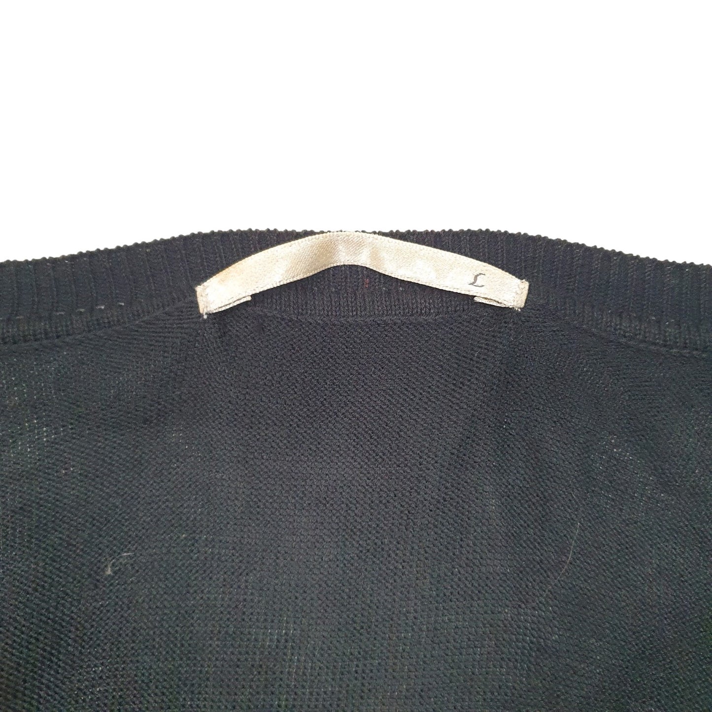 Mens Black Uniqlo  Cardigan Jumper