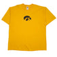 Mens Yellow Fruit Of The Loom  Short Sleeve T Shirt