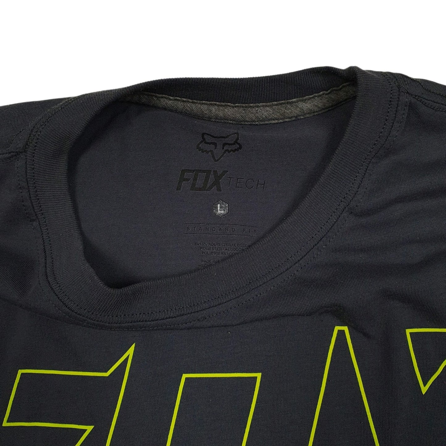Mens Grey Fox   T Shirt