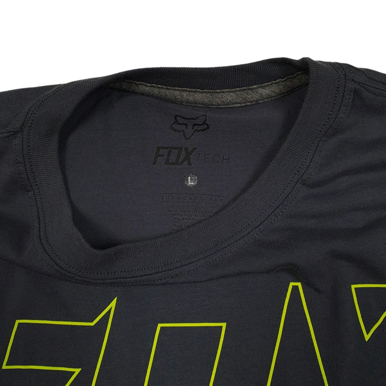 Mens Grey Fox   T Shirt