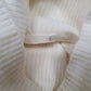 Womens Cream Unbranded  Turtle Neck Jumper