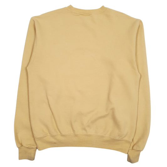 Mens Yellow Champion Western Michigan Crewneck Jumper