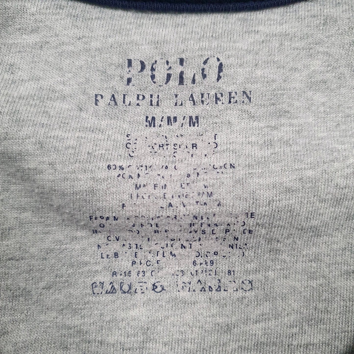 Mens Navy Polo Ralph Lauren   T Shirt