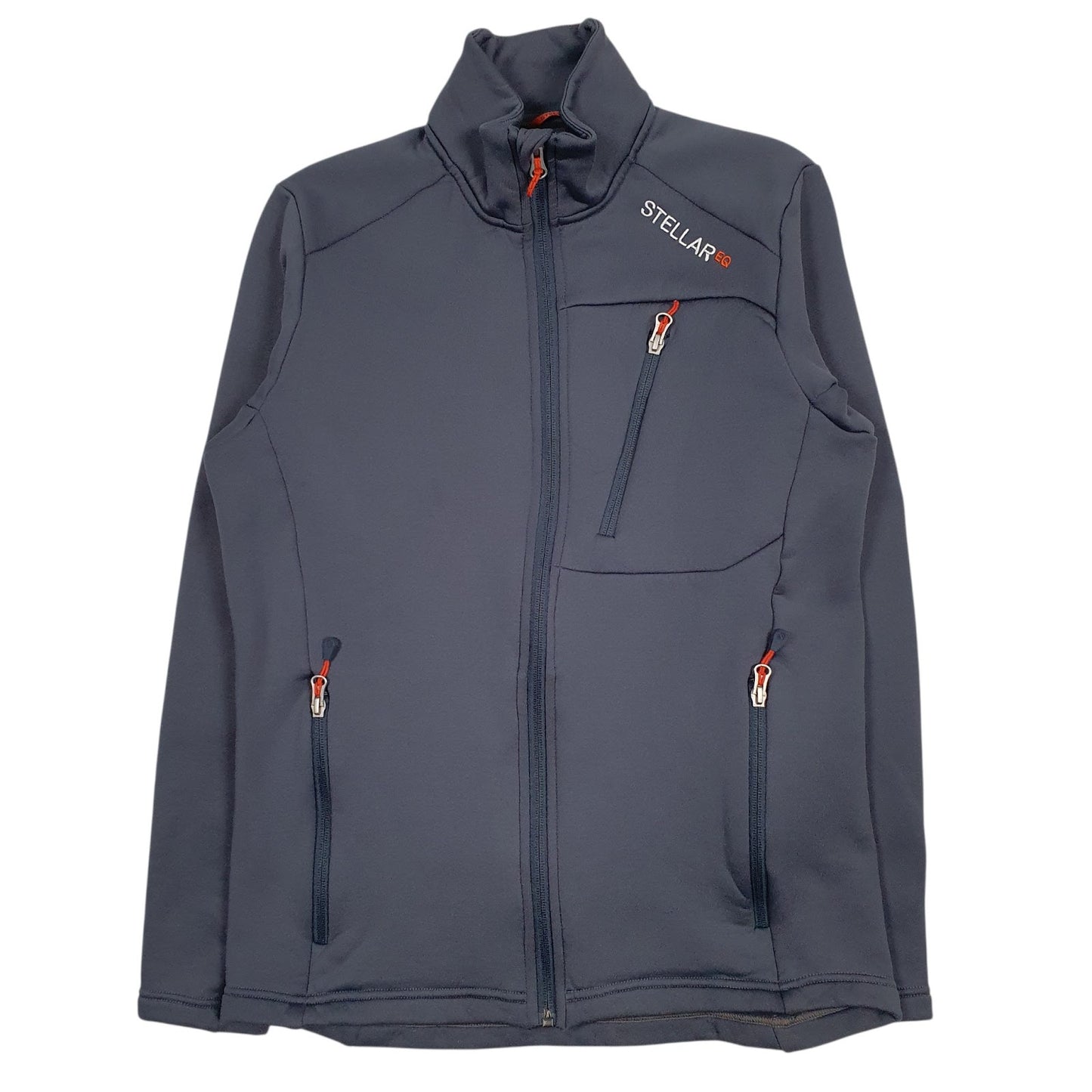 Mens Blue Stellar Equipment  Full Zip Jumper