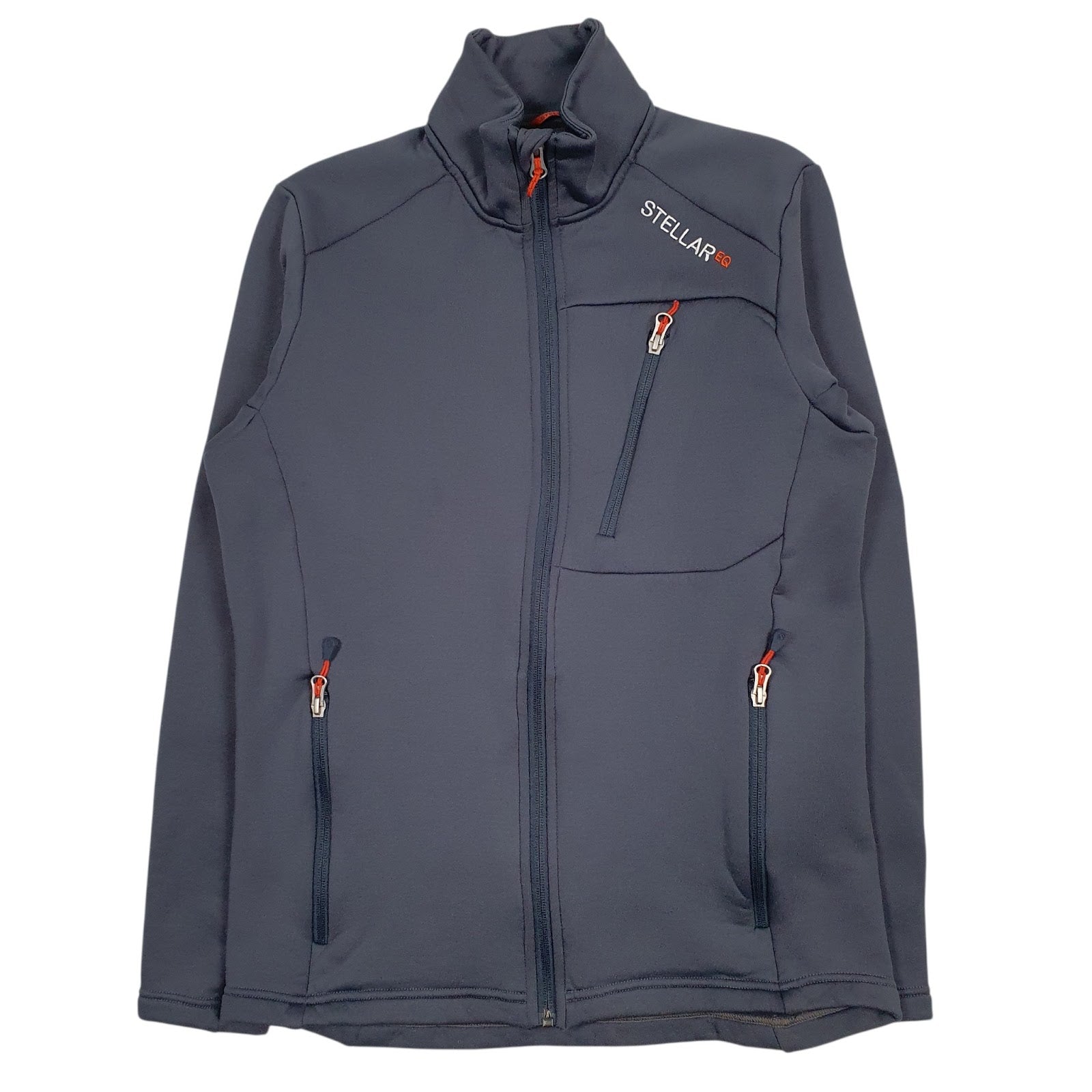 Mens Blue Stellar Equipment  Full Zip Jumper