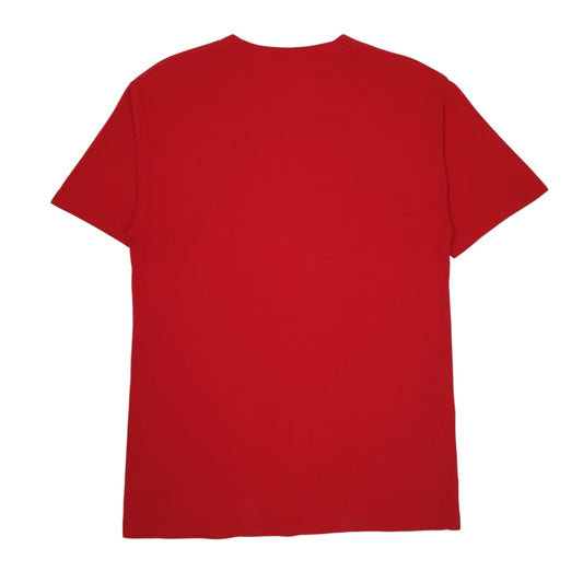 Mens Red Nike   T Shirt