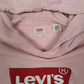 Womens Pink Levis  Hoodie Jumper