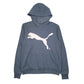 Mens Blue Puma  Hoodie Jumper