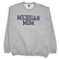 Womens Grey Fruit Of The Loom Michigan Mom Crewneck Jumper
