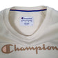 Womens Cream Champion  Crewneck Jumper