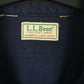Mens Navy L.L.Bean Chamois  Shirt