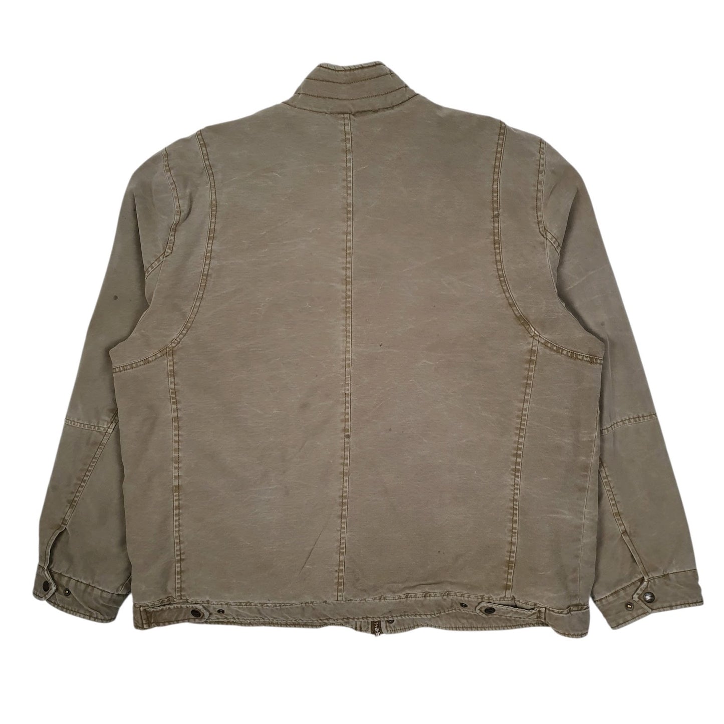 Mens Beige Levis Sherpa Lined Chore Sherpa  Coat