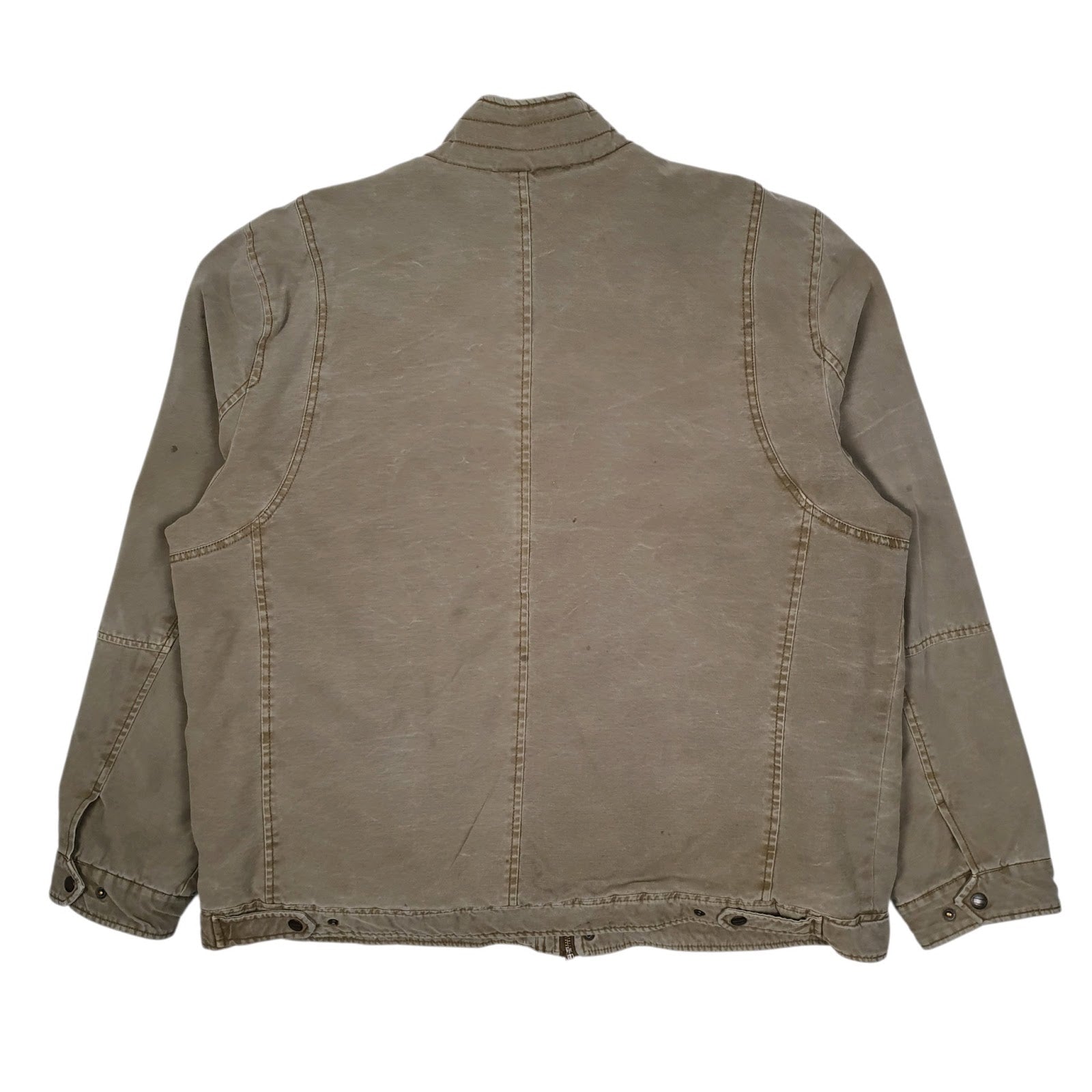 Mens Beige Levis Sherpa Lined Chore Sherpa  Coat