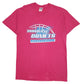 Mens Pink Gildan Crossville Comets Basketball Short Sleeve T Shirt