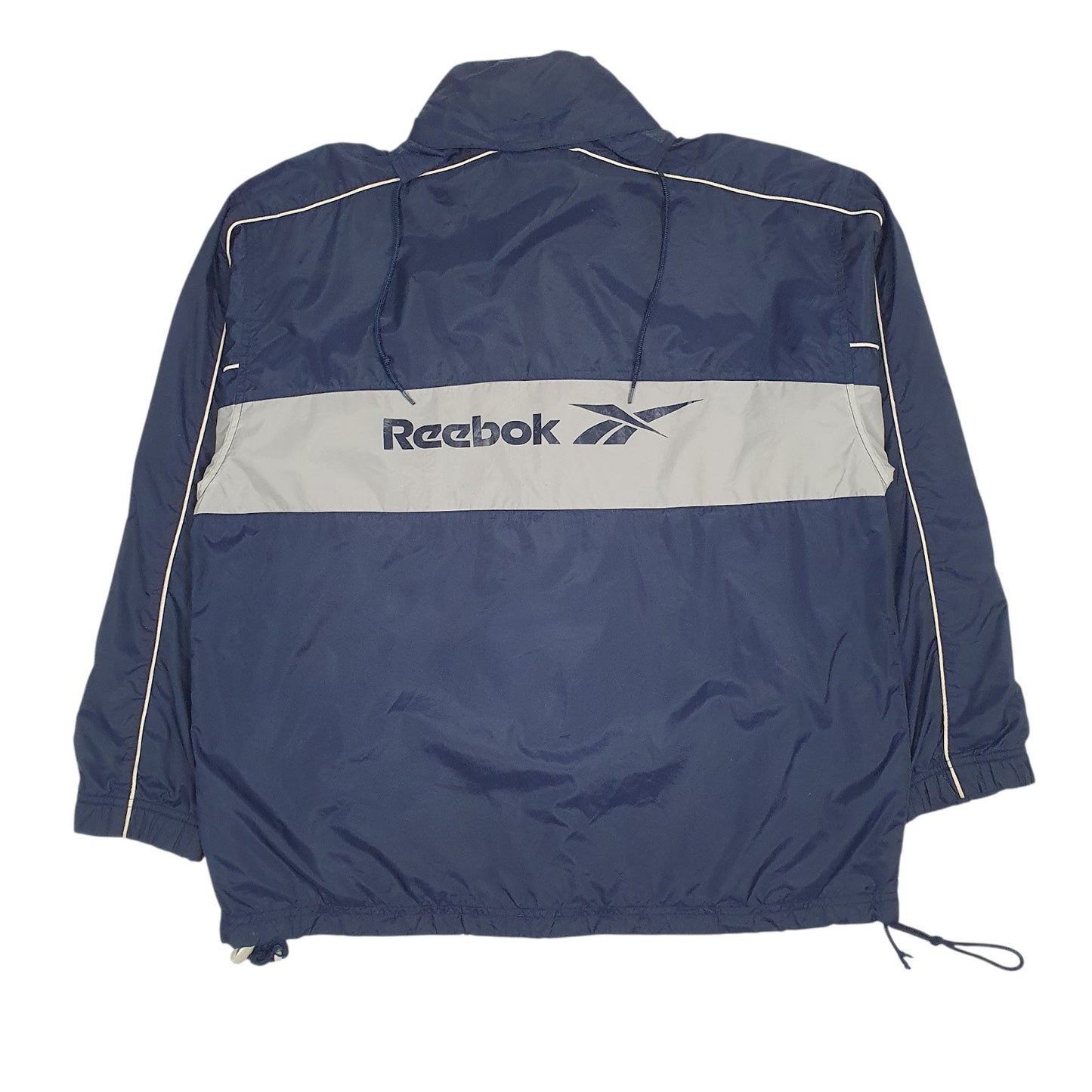 Mens Navy Reebok Baggy  Coat