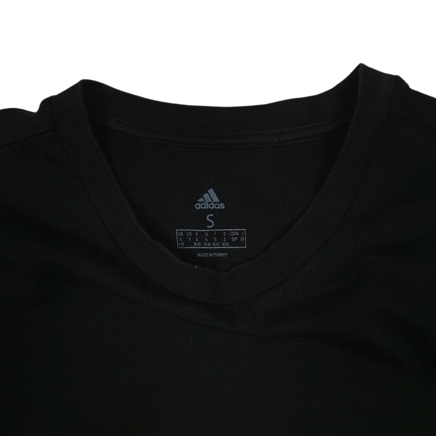 Mens Black Adidas JB Qatar  T Shirt