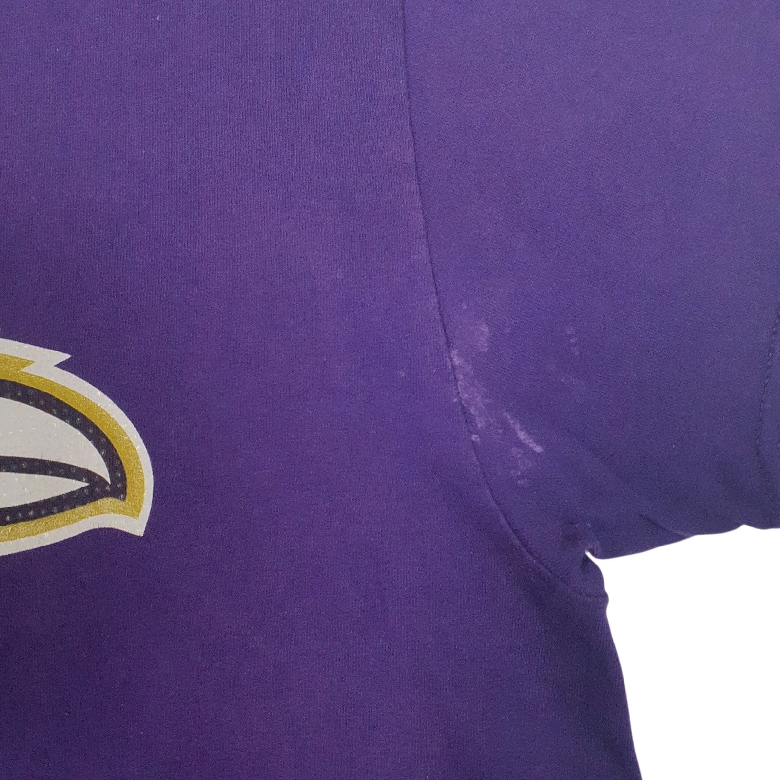 Mens Purple Majestic Mlb Baltimore Ravens  T Shirt