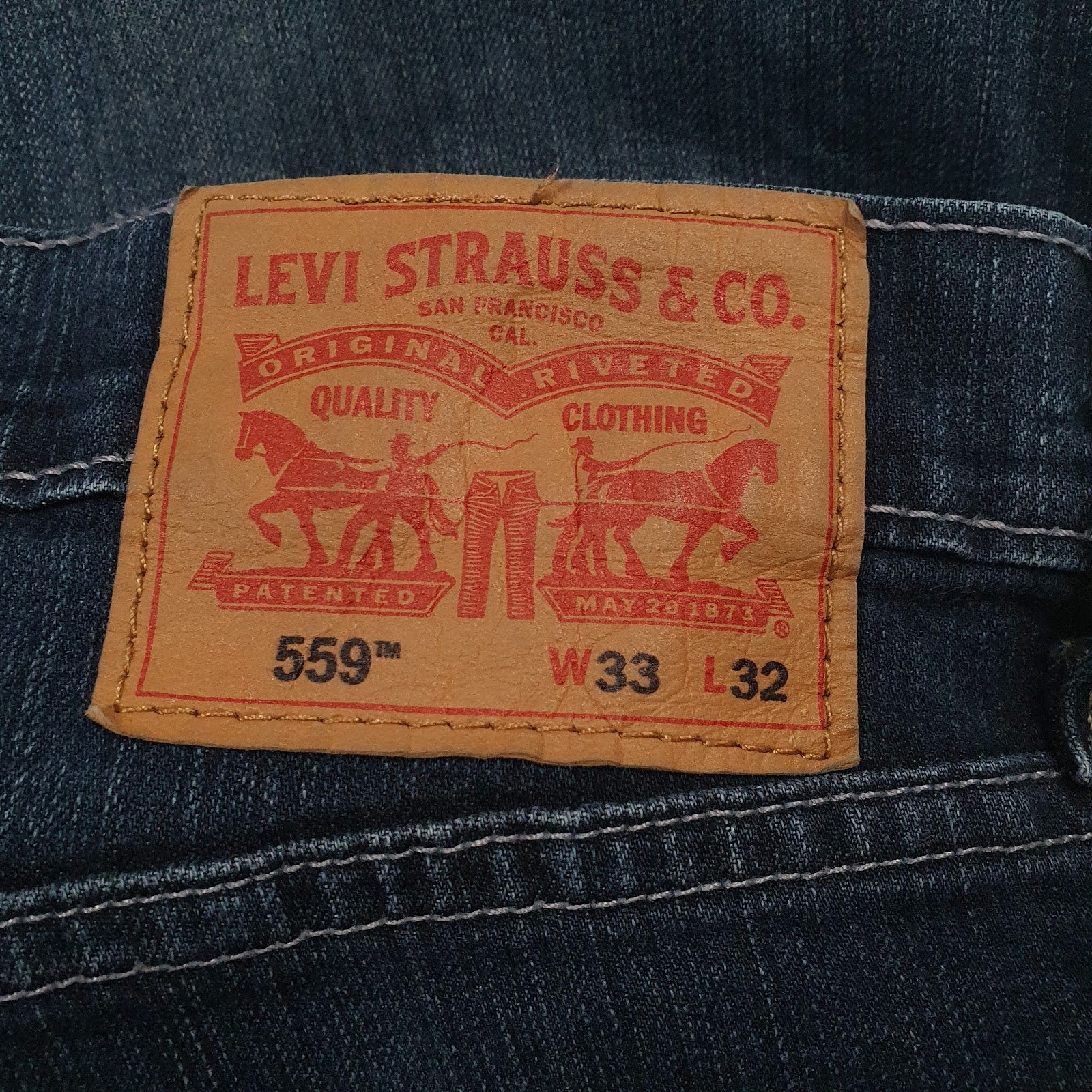 Mens Blue Levis   Jeans