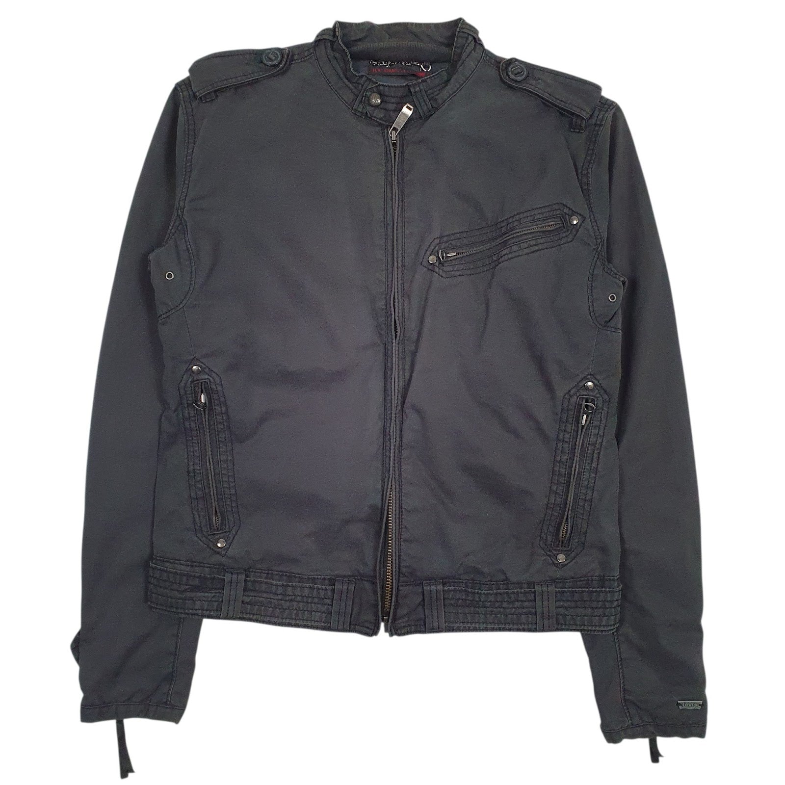 Womens Grey Levis   Coat