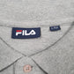 Mens Grey Fila   Polo Shirt
